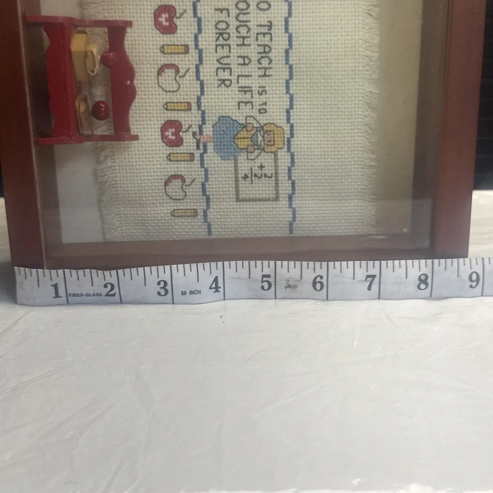 Picture Shadow Box -stitch Photo Frame For‎ A Teacher